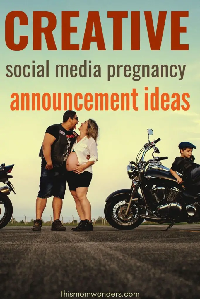 when to announce pregnancy on social media