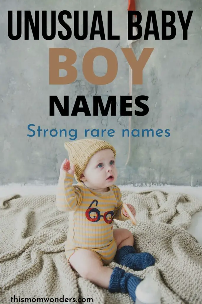 Unusual Boy Names For Your Prince Charming : This Mom Wonders